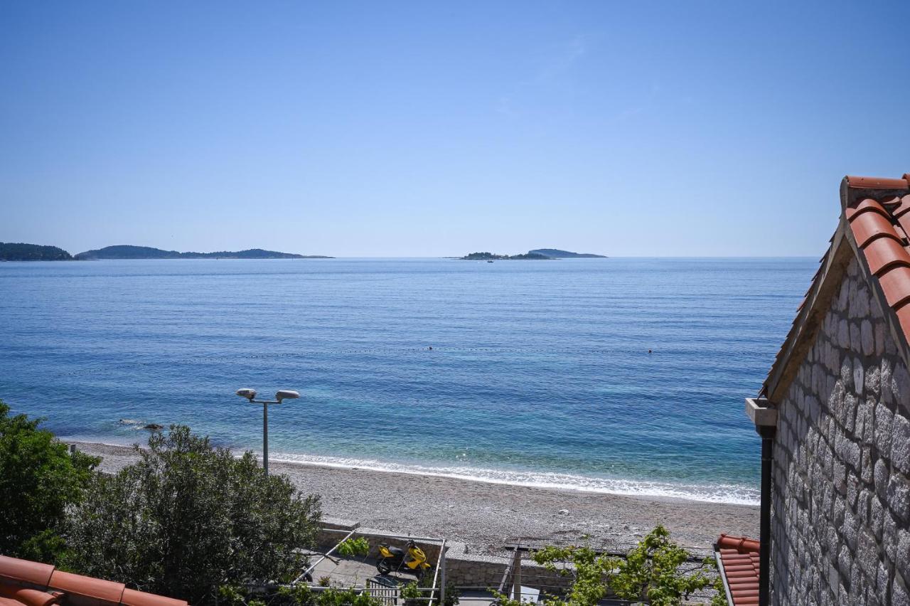 Beach House Poseydon Mlini Exterior foto