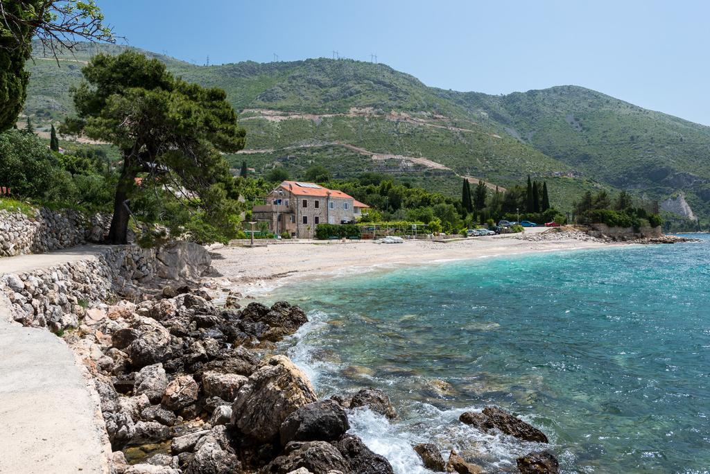 Beach House Poseydon Mlini Exterior foto